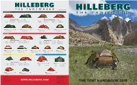 2015 Hilleberg Tent Handbook