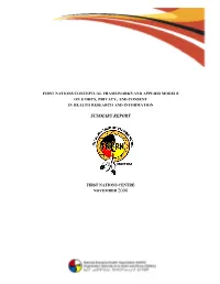 First Nations Conceptual Frameworks and Applied Models on Ethics, Privacy, and Consent in Health Research and Information