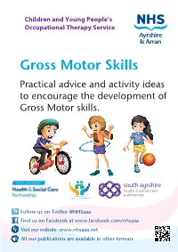 Gross Motor Skills Practical Advice and Activity Ideas to Encourage the Development of Gross Motor Skills