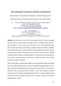 Aryl-Substituted Triarsiranes: Synthesis and Reactivity