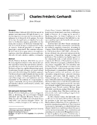 Charles Fréderic Gerhardt Jaime Wisniak