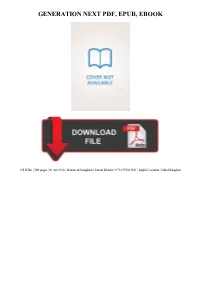 {PDF} Generation Next