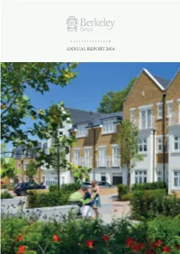 Annual Report 2014 Berkeley Annual Report 2014 Berkeley Annual Report 2014 Strategic Report