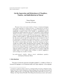 On the Separation and Relatedness of Classifiers, Number, and Individuation in Niuean