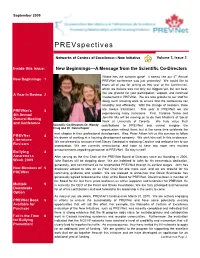 Prevspectives Volume 3 Issue 2 August 2009