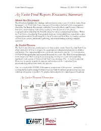 Az Yashir Final Report: Executive Summary