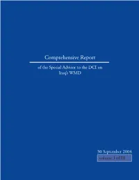 Comprehensive Report