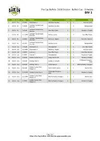 Schedule DIV 1