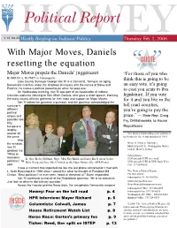 With Major Moves, Daniels Resetting the Equation Major Moves Propels the Daniels’ Juggernaut “For Those of You Who by BRIAN A