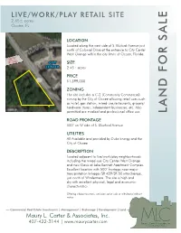 City of Ocoee Mixed-Use Site