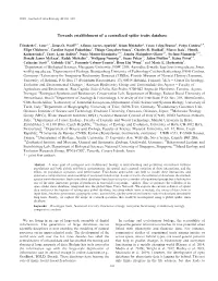 Towards Establishment of a Centralized Spider Traits Database