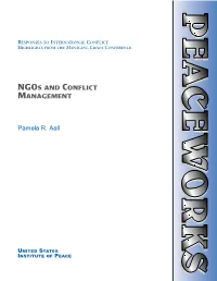 Ngos and Conflict Management