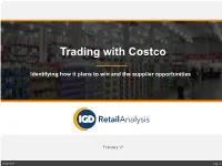 Trading with Costco