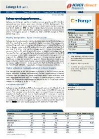 Coforge Ltd (NIITEC)
