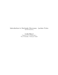 Introduction to Stochastic Processes - Lecture Notes (With 33 Illustrations)