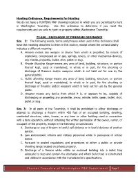 Hunting Ordinance (1).Pdf