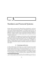 Numbers and Numeral Systems