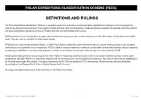 PECS Definitions and Rulings