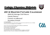 2012 Calendar