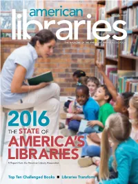 2016 ALA State of America's Libraries Report