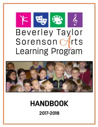 BTSALP-Handbook-2017-2018.Pdf