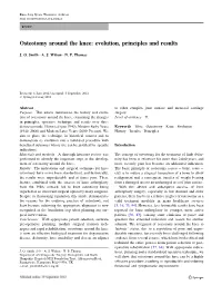 Osteotomy Around the Knee: Evolution, Principles and Results