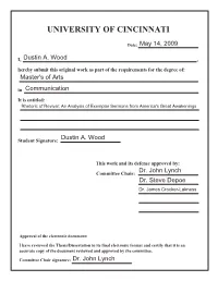 Viewed the Thesis/Dissertation in Its Final Electronic Format and Certify That It Is an Accurate Copy of the Document Reviewed and Approved by the Committee