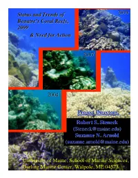 2009 Steneck Et Al Status and Trends Of