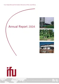 IFU Annual Report 2004 01.05.2005