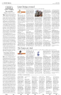 Lines Being Crossed the Reasons Behind India’S Restraint After the 26/11 Attacks Are Still Valid Today India
