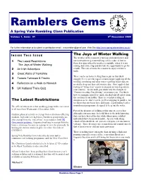 Ramblers Gems a Spring Vale Rambling Class Publication