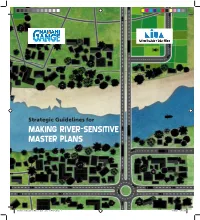 Strategic Guidelines for MAKING RIVER-SENSITIVE MASTER PLANS