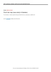 Flood Risk Map (Case Study in Kelantan)