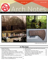 In This Issue Board of Directors