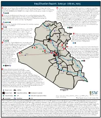 Iraq SITREP 2015-5-22