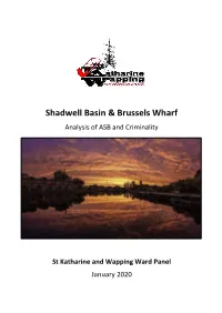 Shadwell Basin & Brussels Wharf