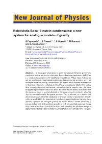 New Journal of Physics the Open–Access Journal for Physics