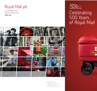 Royal Mail Plc – Annual Report and Financial Statements 2015-16