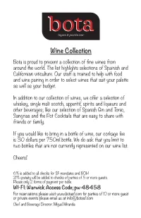 Wine Collection