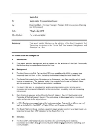 Report Format Including Decision Notice for Cabinet