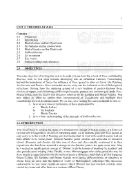 Unit 2: Theories of Rasa