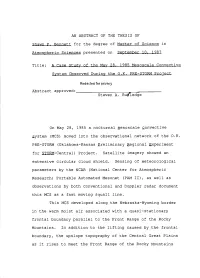 AN ABSTRACT of the THESIS of Shawn P. Bennett for the Degree Of