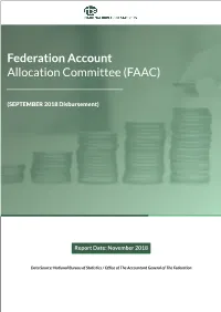 Federation Account Allocation Committee (FAAC)