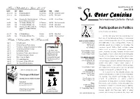 St Peter Canisius