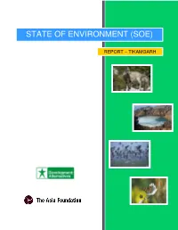 State of Environment (Soe)