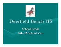 Deerfield Beach HS All Scores 2014-15 2 01.Ppt (Read-Only)