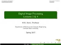 Digital Image Processing Lectures 3 & 4