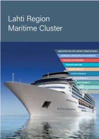 Lahti Region Maritime Cluster