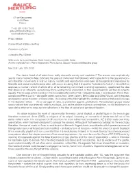Press Release Can Desire, Freed of All Restrictions, Really