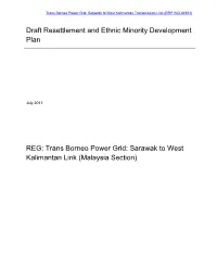 REMDP: Regional: Trans Borneo Power Grid: Sarawak to West
